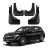Брызговики для Mercedes GLC 2023+ (с порогами) (Surtep)