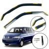Дефлектори вікон (вітровики) для Volkswagen T5 2003-2015 (вставні, 2шт) (HAWK)