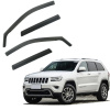 Дефлектори вікон (вітровики) для Jeep Grand Cherokee (KL) 2011-2021 вставні (HAWK)