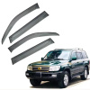 Дефлектори вікон (вітровики) для Toyota Land Cruiser 100 / Lexus LX 470 2003-2007 (HAWK)