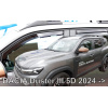 Д/в Renault Duster III 2024 -> 5D (вставні, кт - 4шт) Heko (LSE)