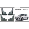 Бризковики Mazda 3 2009 -2013 (2.0л) (Sport / Touring)
