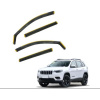 Дефлекторы окон Jeep Cherokee 2013-2023 вставні (HAWK)