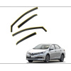 Дефлектори вікон Toyota Corolla 2014-2018 вставні (HAWK)