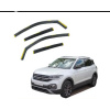 Дефлекторы окон Volkswagen T-Cross 2019+ вставні (HAWK)
