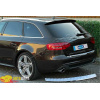 Audi A4 AVANT (2009-) Порог заднего бампера (нерж.) - Omsa Line