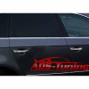 VW Passat (2005-2012) Нижние молдинги стекол (нерж.) 4 шт. - Omsa Line