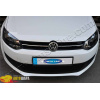 VW Polo хетчбек (2009-) Накладки на решетку радиатора (нерж.) 2 шт. - Omsa Line