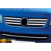 VW T5 Multivan (2003-2010) Накладки на решетку радиатора (нерж.) 6 шт. - Omsa Line