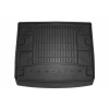 Резиновый коврик в багажник для Volkswagen Touareg (mkI) 2002-2010 (без доп. грузовой полкой) Frogum