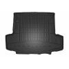 Резиновый коврик в багажник для Chevrolet Captiva (mkI)(7 мест.) 2006-2018 (сложенный 3й ряд) Frogum