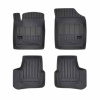 Резиновые коврики для Volkswagen Up!; Seat Mii; Skoda Citigo (mkI) 2011→ Frogum Proline 3D