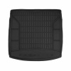 Резиновый коврик в багажник  для Seat Leon (универсал)(mkIII) 2013-2020 (верхняя полка)(багажник) Frogum