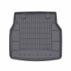 Резиновый коврик в багажник  для Mercedes-Benz C-Class (универсал)(S203) 2000-2006 (без доп. грузовой полки)(багажник) Frogum