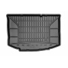 Резиновый коврик в багажник  для Ford Fiesta (mkVI) 2008-2017 (багажник) Frogum