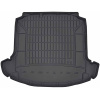 Резиновый коврик в багажник для Skoda Rapid (лифтбек)(mkI) 2012-2019 (без двухуровневого пола)(с нишами) - Frogum