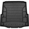 Резиновый коврик в багажник для Skoda Superb (седан)(mkII) 2008-2015 (с запаской) - Frogum