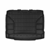 Резиновый коврик Skoda Yeti (mkI) 2009-2017 (без доп. грузовой полкой)(багажник) Frogum