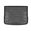 Резиновый коврик Volkswagen Tiguan (mkI) 2007-2015 (верхняя полка)(с запаской)(багажник) Frogum
