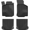 Резиновые коврики для Volkswagen Golf (mkIV) / Bora (mkIV) / New Beetle (mkI); Skoda Octavia (mkI); Seat Leon (mkI) / Toledo (mkII) 1997-2010 - Frogum №77