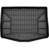 Резиновый коврик Ford C-Max (5 мест)(mkII) 2011-> (без доп. грузовой полкой и с запаской)(багажник) Frogum