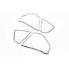 BMW 3 E-90 2005-2011 Накладки на стопы, пластик (2 шт) - Carmos