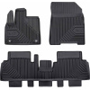 Резиновые коврики Frogum №77 для Peugeot e-Rifter (mkI) 2021-> (электро)(1-2 ряд)