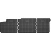 Резиновые коврики Frogum El Toro для Volkswagen Transporter (T5) 2003-2015 / (T6) 2015-> (Double Cab)(2 ряд)