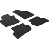 Резиновые коврики Gledring для Golf VI 2003-2012 (round clips)