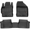 Резиновые коврики для Toyota Auris (mkII)(гибрид) 2012-2018 - Frogum Proline 3D