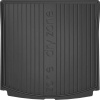 Резиновый коврик в багажник для Volkswagen Touran (mkI)(7 мест) 2010-2015 (сложенный 3 ряд)(багажник) - Frogum Dry-Zone