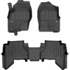 Резиновые коврики для Nissan Pathfinder (mkIII)(R51)(1-2 ряд) 2005-2014 - Frogum Proline 3D