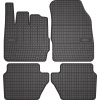 Резиновые коврики Frogum El Toro для Ford Fiesta (mkVI) 2008-2017 (между клипсами 25.5 см)
