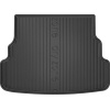 Резиновый коврик в багажник Frogum Dry-Zone для Kia Rio (mkIII) 2011-2017 (седан)(без двухуровневого пола)(багажник)