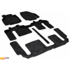 Трехслойные коврики Sotra 3D Classic 8mm Grey для Mazda CX-9 (mkI) 2010-2015
