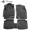 Ковры салона Mitsubishi Outlander (2003-2006) з бортом ТЕП/ 5шт - Stingray