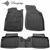 Ковры салона Renault City K-ZE (2021-)/Dacia Spring (2021-)/Dongfeng EX-1 (2021-) з бортом ТЕП/ 4шт - Stingray