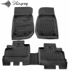 Килими салону Jeep Wrangler (JK) (5 дверей) (2007-2018) з бортом ТЕП/5шт - Stingray