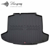 Килим багажника Skoda Rapid (2012-2019) / Seat Toledo IV (2012-2019) (liftback) з бортом ТЕП - Stingray