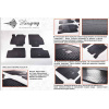 Коврики в салон Opel Astra H 2004-2013 гумові - Stingray