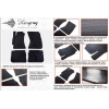 Коврики в салон Subaru Impreza 2007-2011 резиновые - Stingray