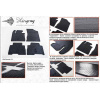 Коврики в салон Kia Sorento 2013-2020 резиновые - Stingray