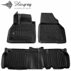 Килими салону Renault Kangoo 08-19 (4 шт) з бортом теп - Stingray