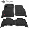 Килими салону Toyota Land Cruiser Prado (J120) (2002-2009) / Lexus GX (2002-2009) з бортом ТЕП / 5шт - Stingray