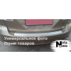 Накладки на бампер з загином OPEL VIVARO 2007- NataNiko