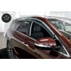 Дефлекторы окон Opel Insignia 2017- седан з хром молдингом - HIC