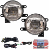 Фари дод. модель Toyota Cars/TY-8032L/LED-12V9W900Lm+DRL-12V2W200Lm/FOG+DRL/eл.проводка