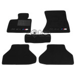 Двухслойные коврики BMW X6 (E71) 2008-2014 - Premium 10mm Black Sotra