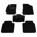 Двухслойные коврики для Тойота Camry (XV50)(mkVII) 2012-> - Premium 10mm Black Sotra
