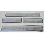 Mitsubishi Lancer X накладки защитные на пороги дверных проемов 2007+